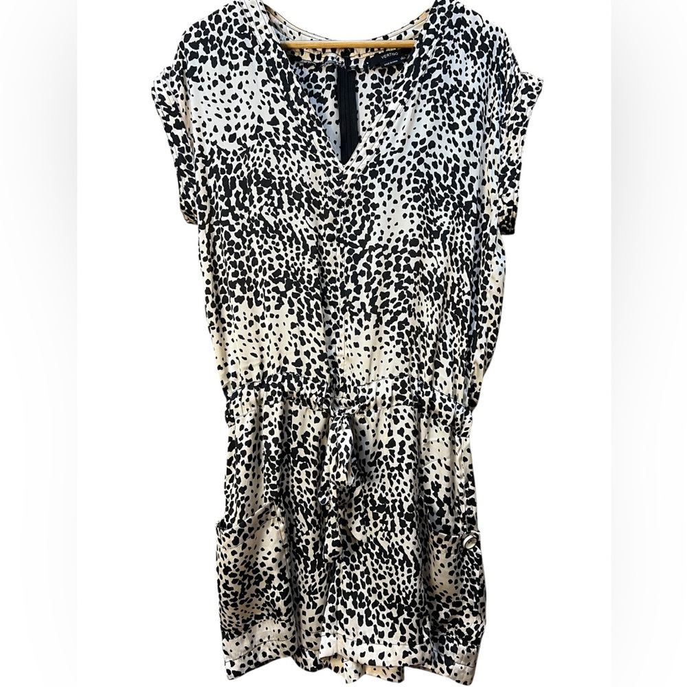 Vertigo Animal Print Romper